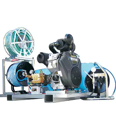 Skid Mounted Drain Cleaning Jetters